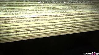 German Public Shock! College Girl Sucks Cock at McDonalds and Changing Room!