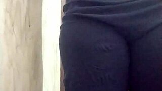 indian step sister's bathroom ass fucking: taboo yet tempting teen 18+ action