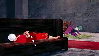 Morrigan says, Hate me first, then fuck me full!