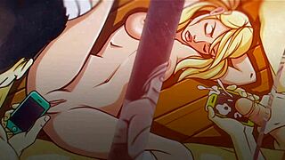 A suggestive call to the vagina in this horny secretary's office scene