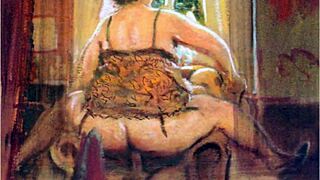 Vintage Erotic Illustration with STUNNING Retro Charm