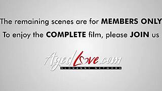 lacey from agedlove takes a big cock in her pussy even on the phone