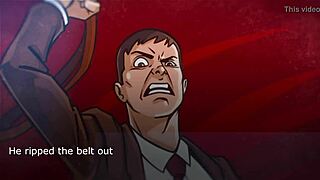 A suggestive call to the vagina in this horny secretary's office scene