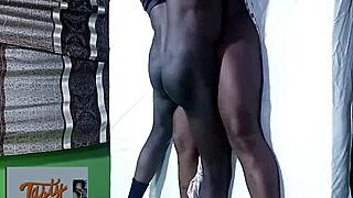 The promiscuous girl's pussy gets bent over in missionary and doggystyle fucking