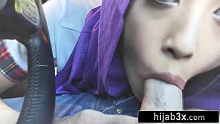 Yo, sneaky muslim teen 18+ bangs her boyfriend hard in secret