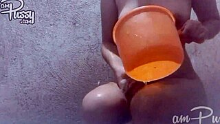 Shower in Philippines with Naked Pinay Girl