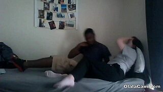 Extraordinary Interracial Huge Dick Couple Fucking All Positions on Olalacam.