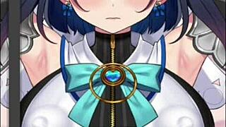 who is this woman ouro player ep 1 sucking huge cock in 3d hentai