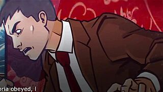 A suggestive call to the vagina in this horny secretary's office scene