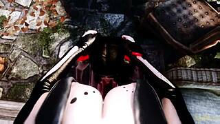 Chaconne Sucks Off Aya In Public!