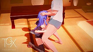 Hentai game with 3D porn and various positions