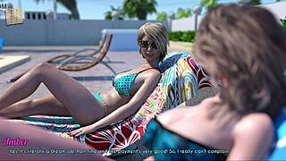 A Wife And Stepmother Explore Forbidden Desires