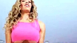 Briana Banderas feels better after intense workout cum session!