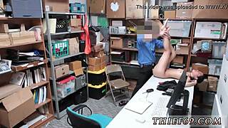 Asian Mature Takes Bold Anal Dildo Fuck From Police