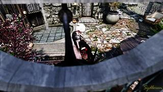 Chaconne Sucks Off Aya In Public!