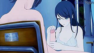 Nene Kusanagi and Ichika Hoshino Intense Sex - Project Sekai Hentai