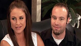 Big Boob Swinger Wife Handles Rough Group Sex with Blonde Power