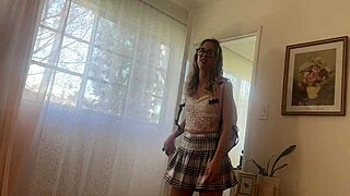 Little stepbrother's penis examined by Millie Morgan, curious?