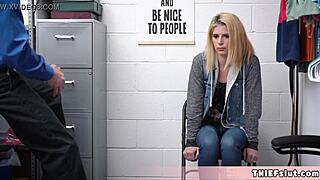 Why Does Cute Blonde Teen Madison Keep Stealing at Shop?