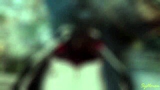 Chaconne Sucks Off Aya In Public!