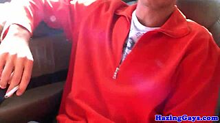 Amateur college twinks masturbating outdoors!