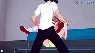 mikoto misaka and kuroko shirai in intense sex from a certain scientific railgun hentai