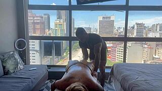 Relaxing with a tantric masseur named Johnny Gab Sheer and Red