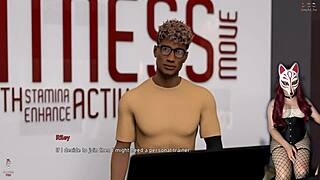 Steps of debauchery 33: naked babes in the gym!