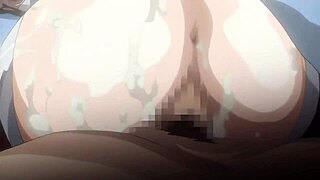 Taimanin Asagi faces a hardcore gangbang with deepthroat and big tits in this intense hentai