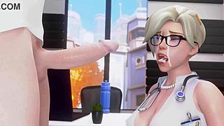 overwatch mercy hmv pmv with fireflies music