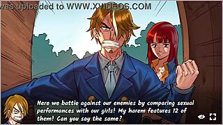 in hentai heroes, starting in the city at bunny's house with oral action