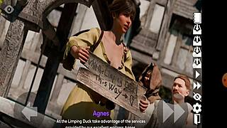 看艾格尼斯回归腐败小镇！大奶大屁股行动！