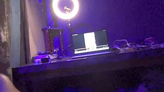 He took his face cover after half an hour of bj have you ever gotten a full hour bj