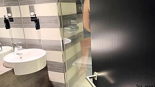 Unexpected Sex Sharing Bed with Coworker in Hotel