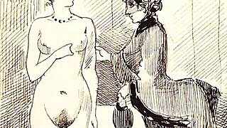 Ever seen vintage erotic drawings this steamy and wild?
