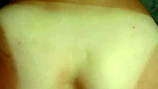 hot brunette rides cock and gets anal creampie in tight ass 😈