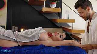 Hot Argentinian gets happy ending massage with wild squirting