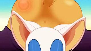 Rouge sucks cock, swallows cum during intense anal fuck