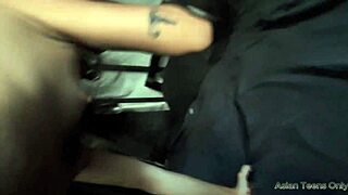 Surprising asian neighbor girl in island resort with an offer.