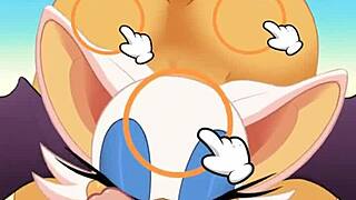 Rouge sucks cock, swallows cum during intense anal fuck