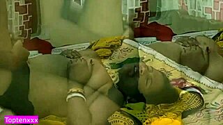 indian hot milf aunty burning to bang me, teen boy stunned, hindi audio