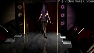 3d cute asian slut in lingerie cheats with big cock