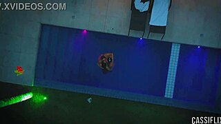 POOL PARTY WITH FRIEND'S BOYFRIEND CRAZY TO EAT MY ASS