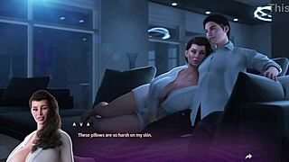 ava's tasting that monster cock in this anime adventure