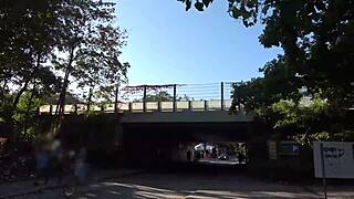 Lily Ray teases and gets banged outdoors on a sunny day with dates66.com.