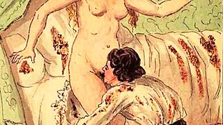 Ever seen vintage erotic drawings this steamy and wild?