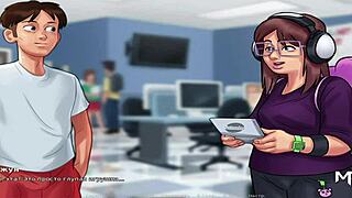 summertimesaga - crashed in the barn after hot sex e3 24 😏