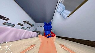 i played anime hentai game with mita cappie in various sex positions and blowjob