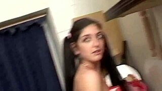 hey, after the show, kelly got paid with cock and oral at home