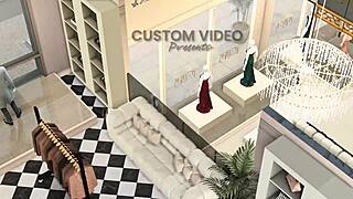 Red carpet romance in 3D hentai preview